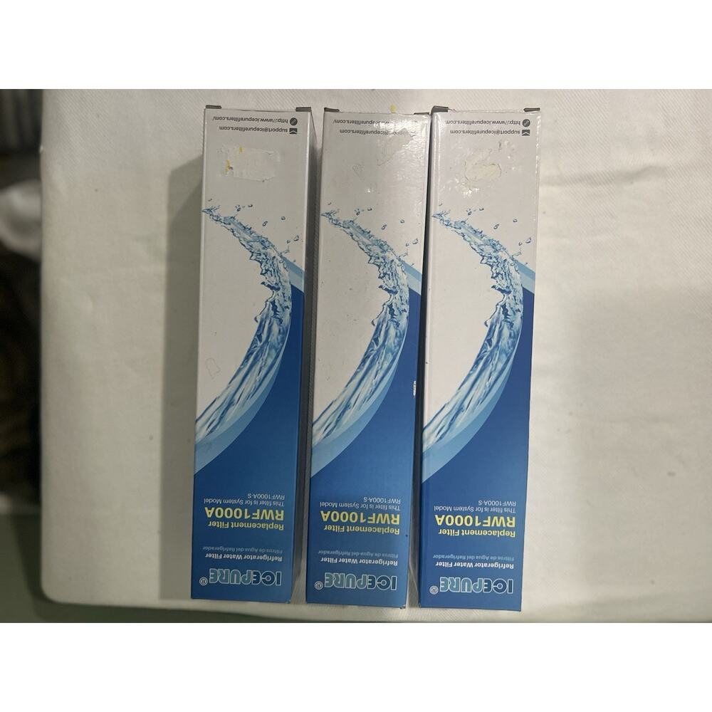 3x Icepure RWF1000A Refrigerator Water Filter Replacement - Free Shipping - Picture 2 of 7